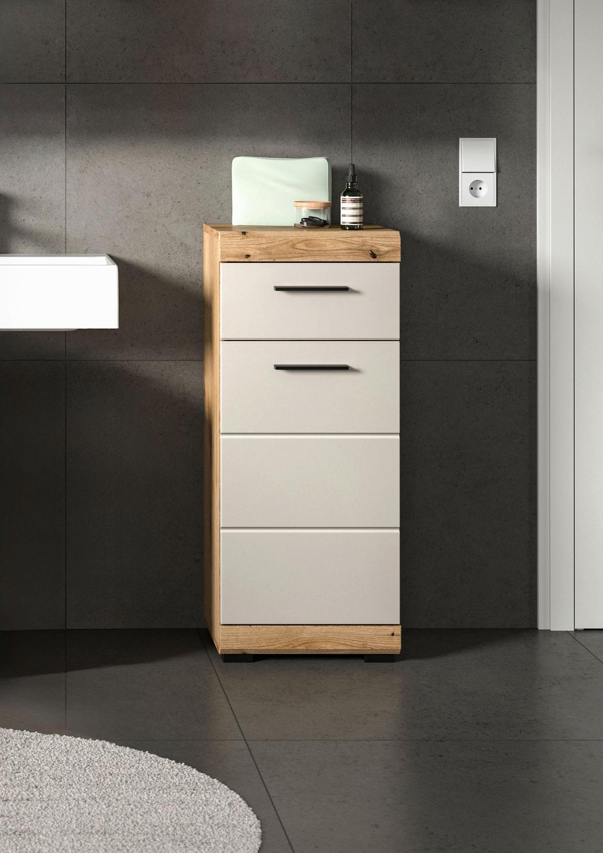 Midischrank Scout Kaschmir/Naturfarben B: 37 cm - Kaschmir/Naturfarben, MODERN, Holzwerkstoff (37/88/31cm) - MID.YOU