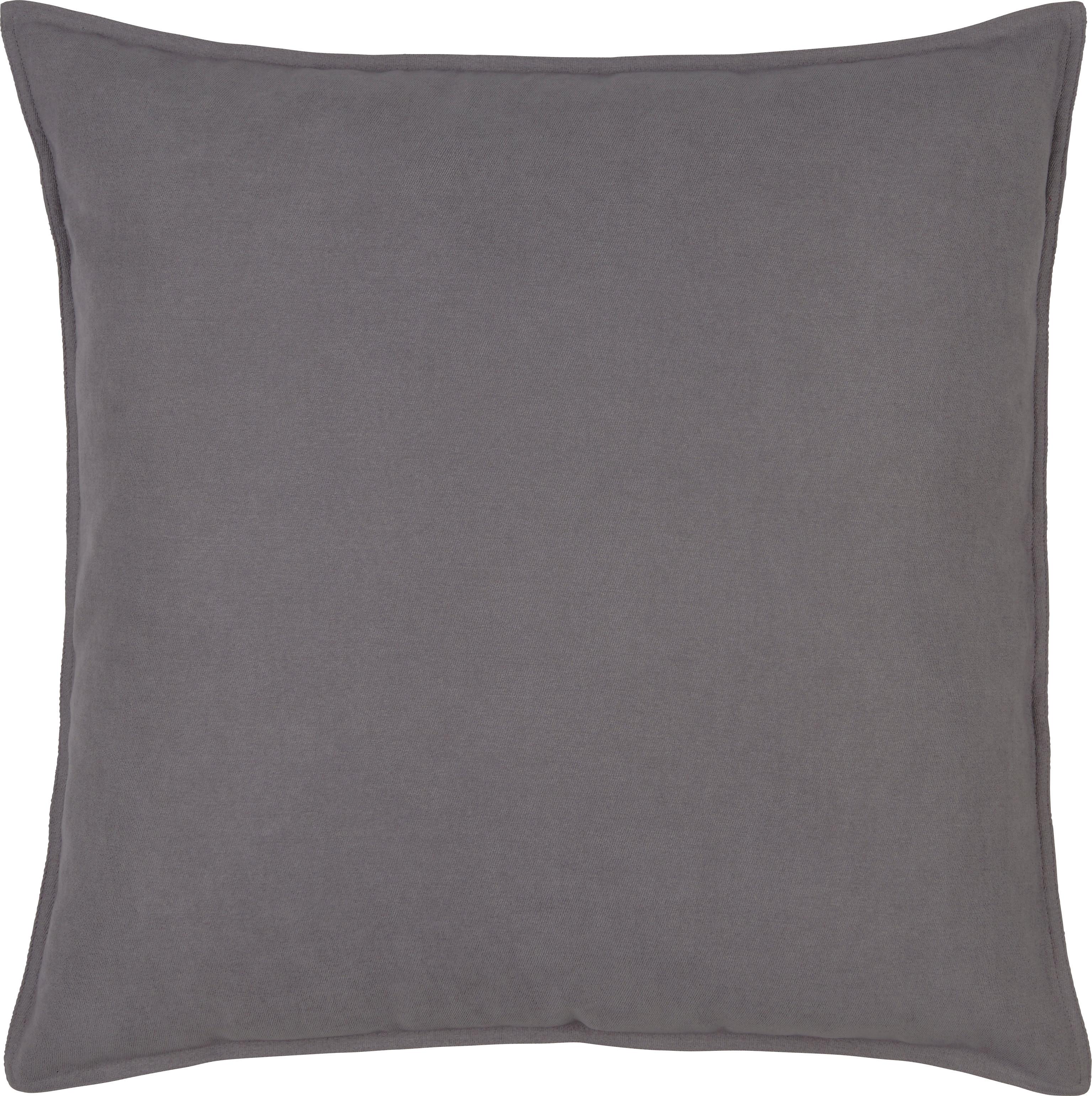 Polštář Ozdobný Nizza Šedá,60/60 Cm - šedá, textil (60/60cm) - Modern Living