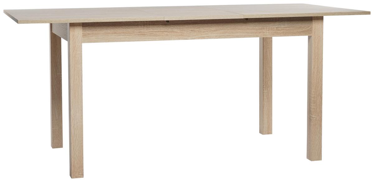 Esstisch ausziehbar Coburg 140-180x80 cm Eiche Dekor - Sonoma Eiche, Design, Holzwerkstoff (140/80/76,5cm) - MID.YOU