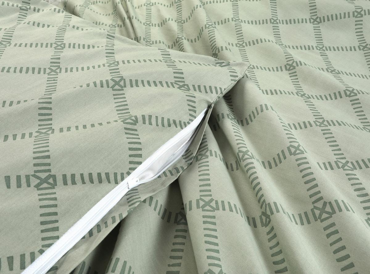 BETTWÄSCHE ANASTASIA - Salbeigrün, MODERN, Textil - Luca Bessoni