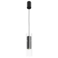 Pendelleuchte Dynamics - Transparent/Schwarz, Trend, Glas/Metall (8/32cm) - MAYTONI