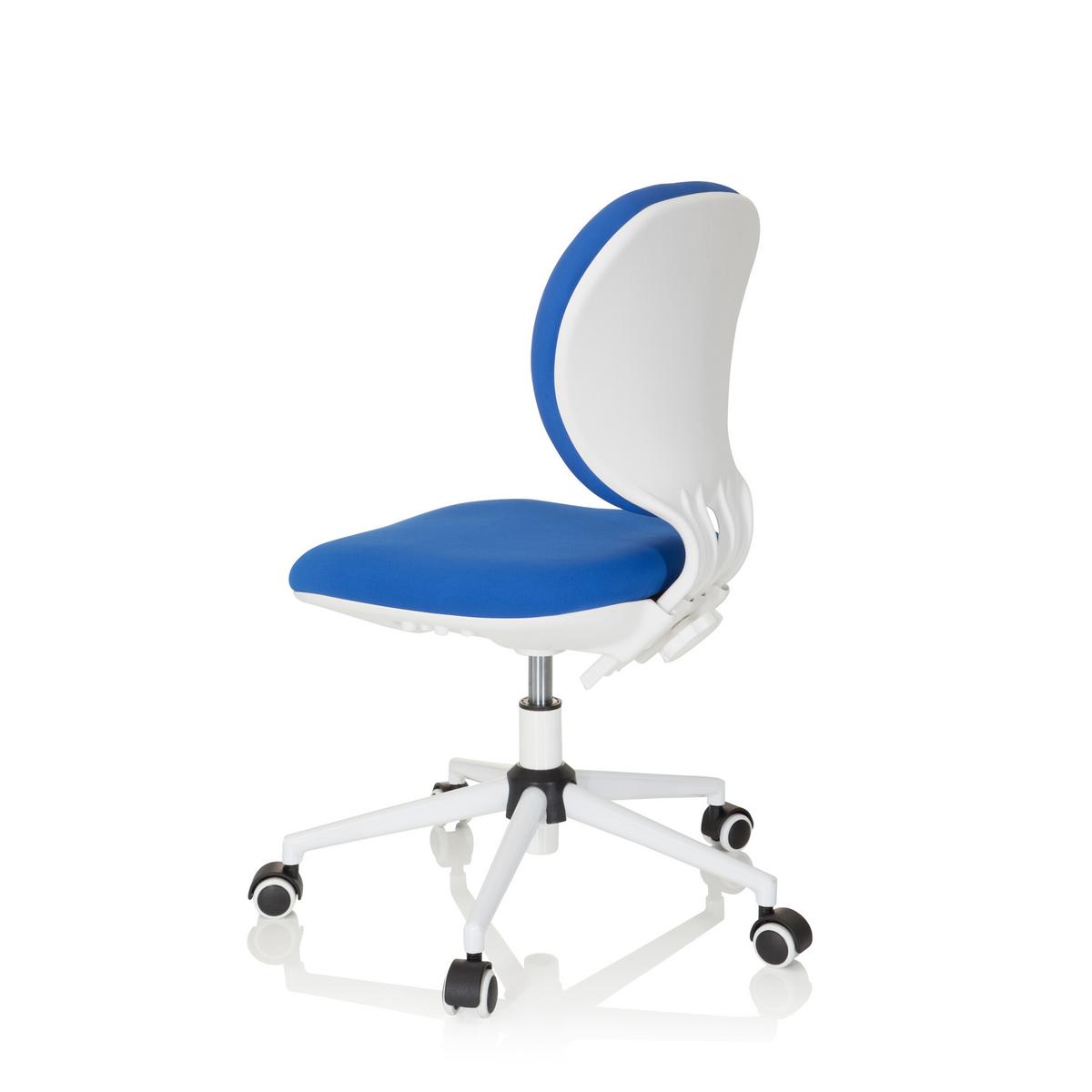 Jugenddrehstuhl Kid Vivo Stoff Blau - Blau, Basics, Kunststoff (43/82-95/56cm) - MID.YOU