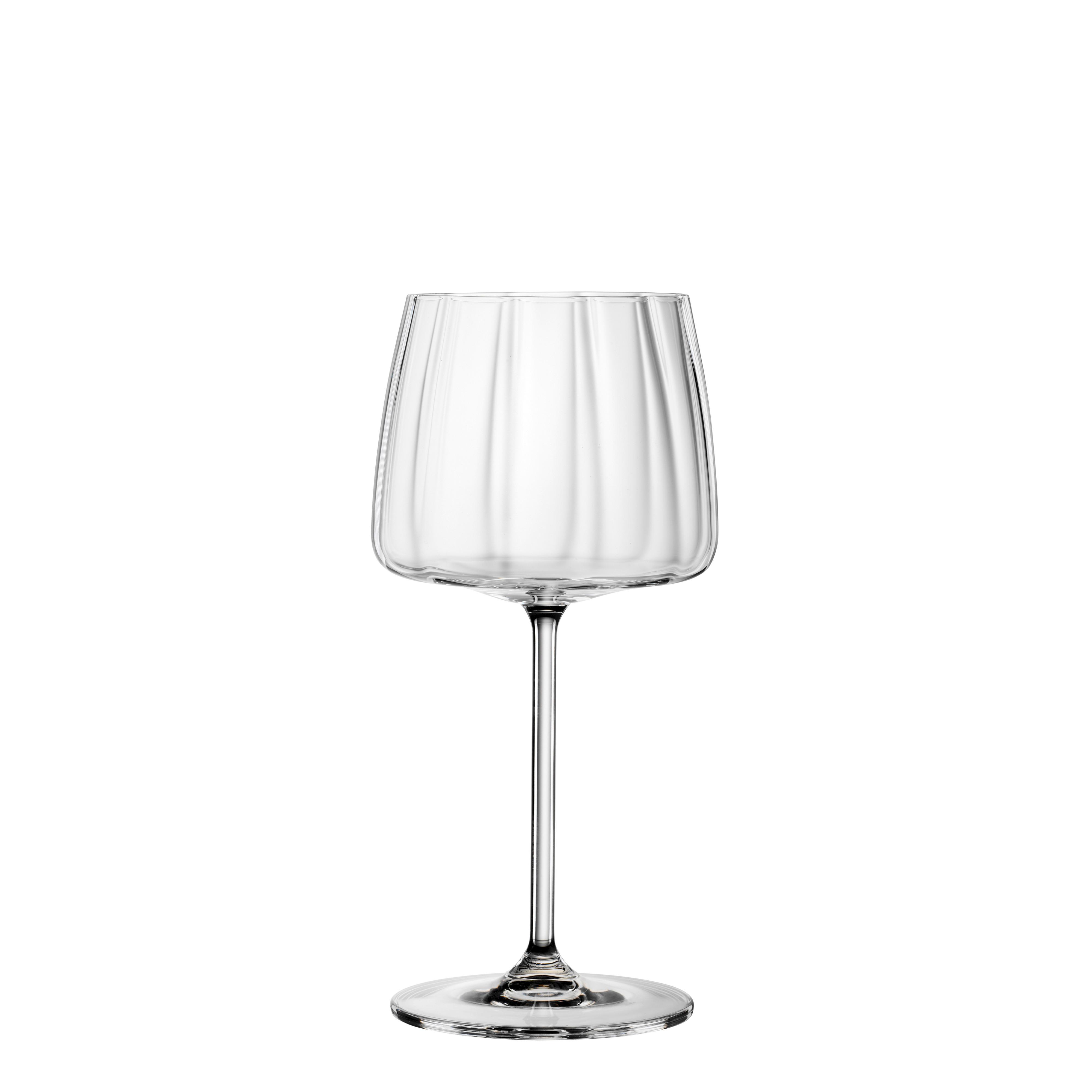 Rotweinglas Optik Kirstallglas ca. 420 ml - Klar, Basics, Glas (420ml) - Bohemia