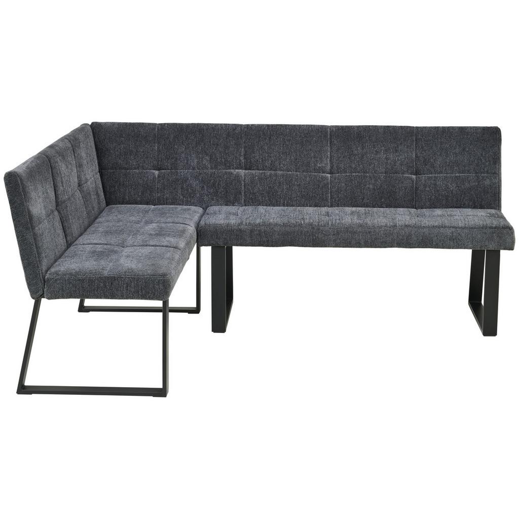 Eckbank Dunklegrau Rico 152x191 cm