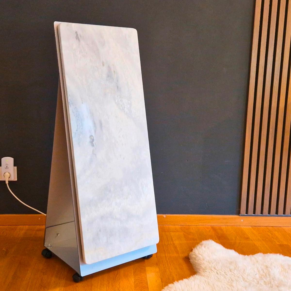 Infrarot-Heizpaneel 10 Bis 25m2, Alufarben - Alufarben, Basics, Metall (104/42/42cm) - MID.YOU