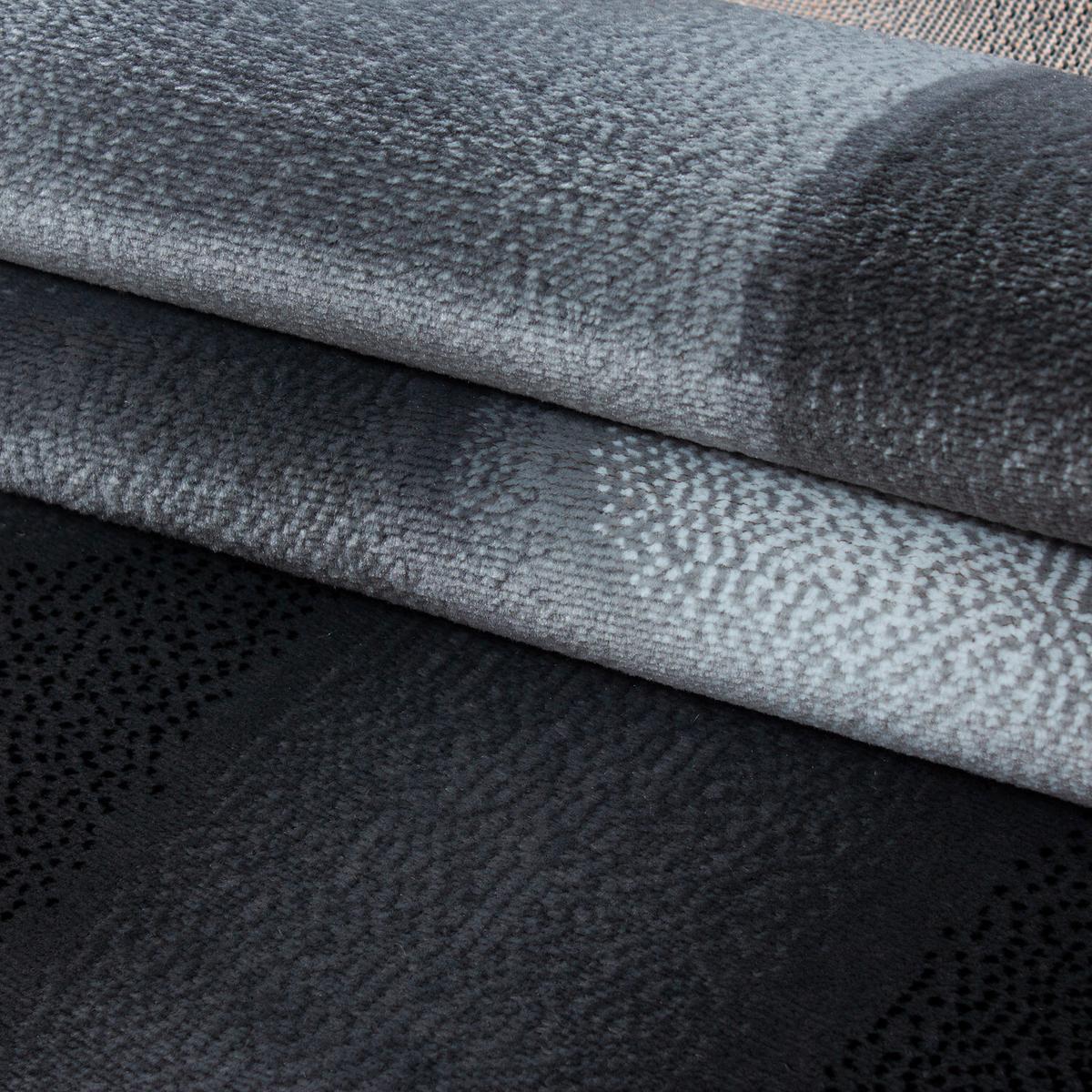 Webteppich Schwarz Plus 240x340 cm - Schwarz, Basics, Textil (240/340cm) - Novel