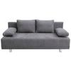 Schlafsofa Laser - Chromfarben/Anthrazit, Design, Textil (194/77/89cm) - MID.YOU