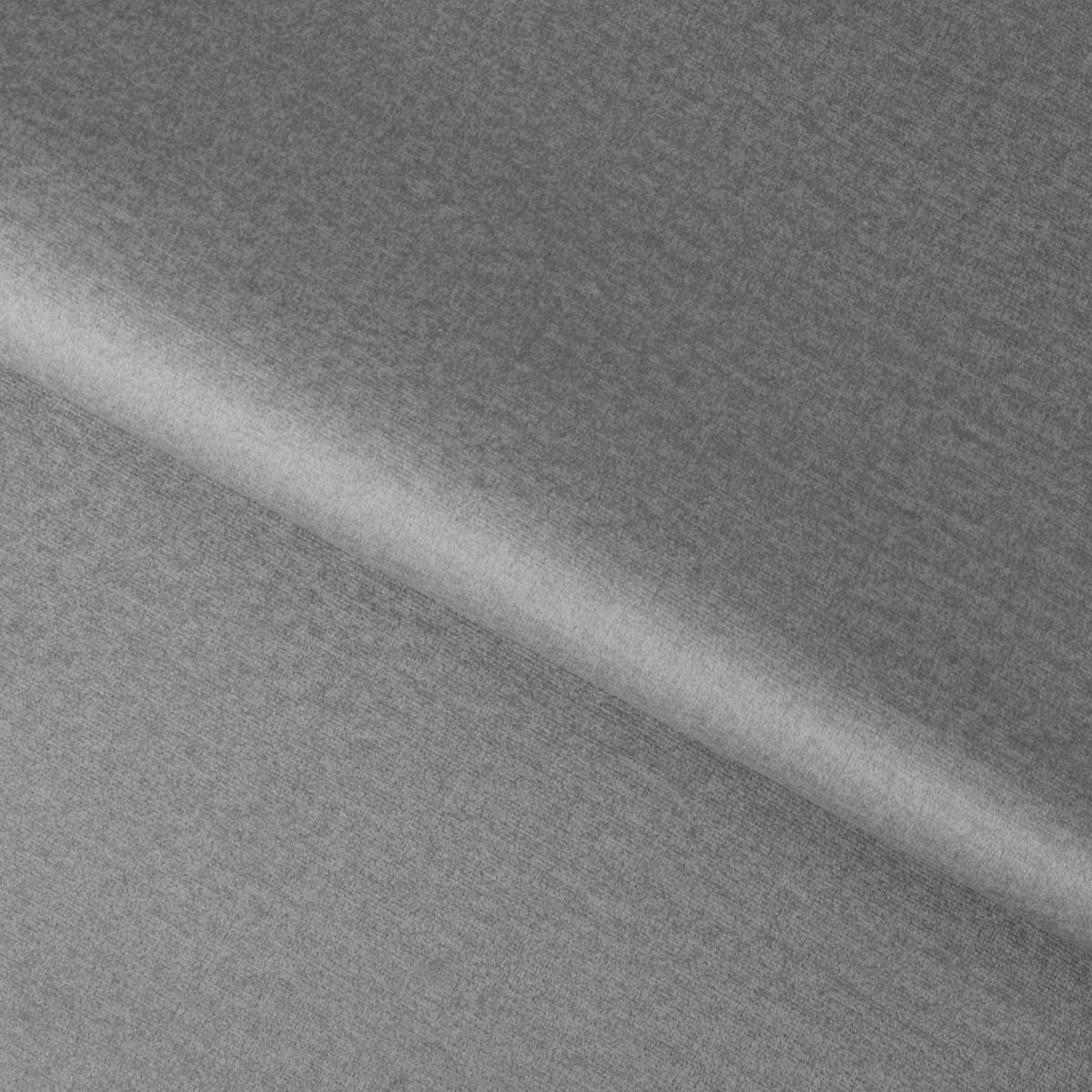 Ecksofa Anton Grau, Hellgrau S: 272x203 Cm - Chromfarben/Hellgrau, Design, Textil (272/203cm) - P & B