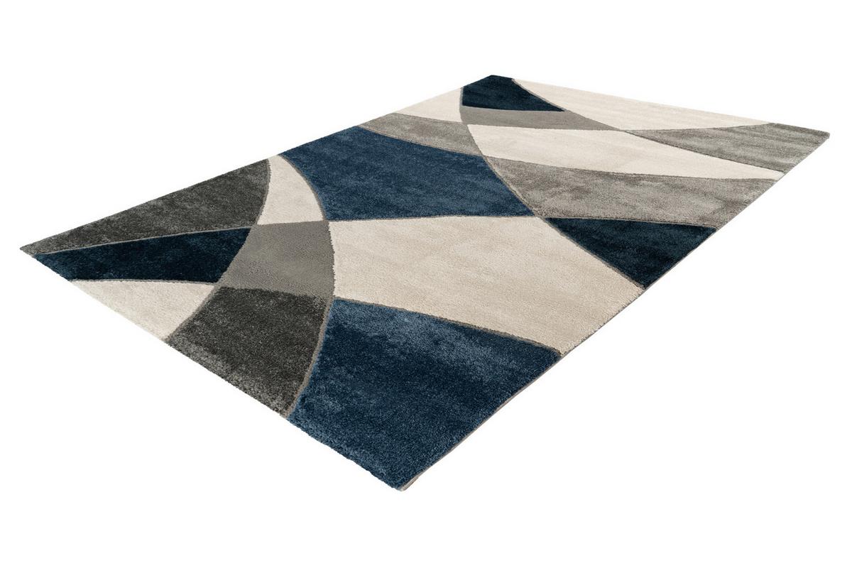 Flachwebteppich My Frisco 282 - Blau, Basics, Textil (240/330cm) - Obsession