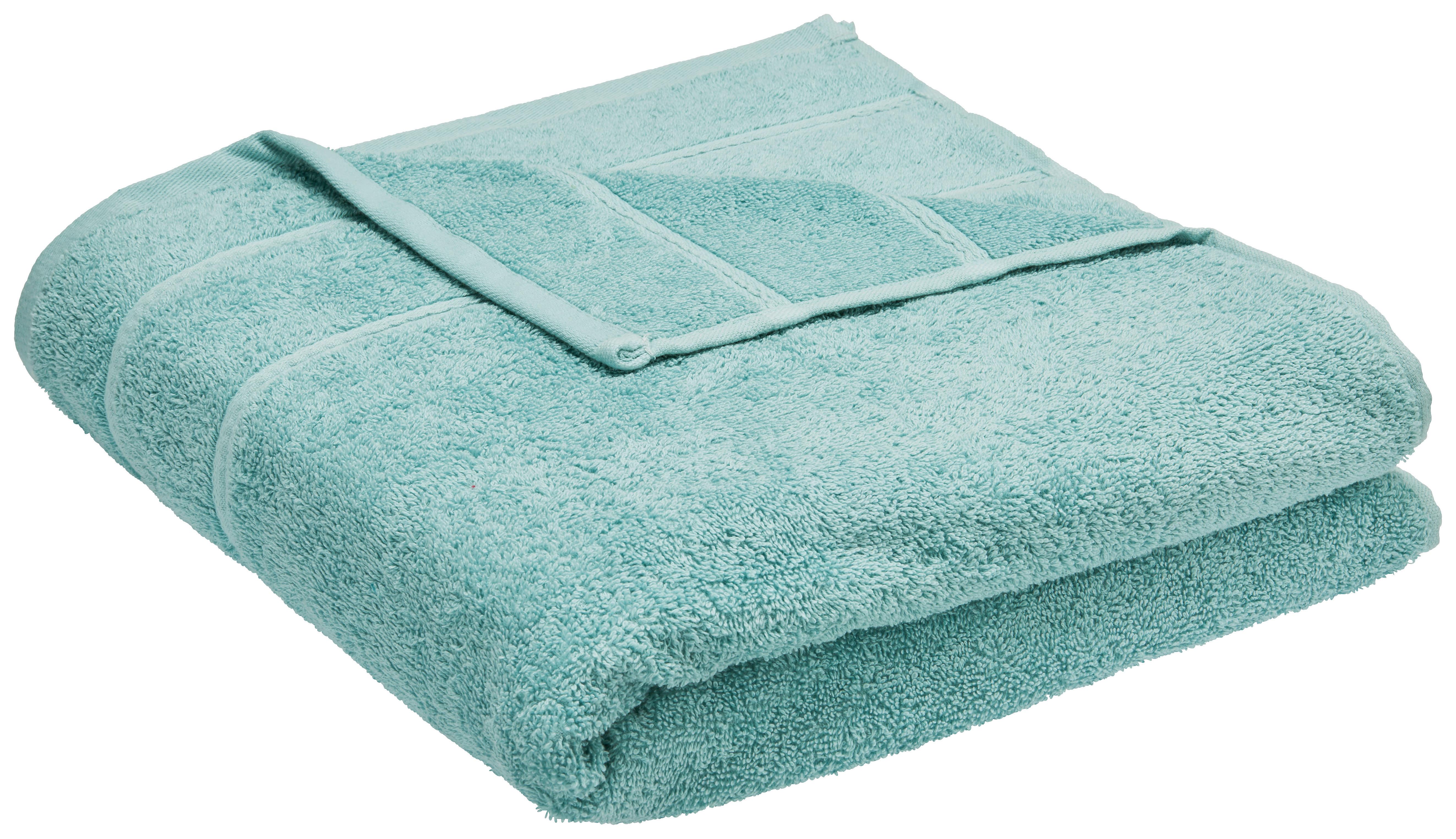 OSUŠKA DO SPRCHY Melanie, 70/140cm,světle modrá - tyrkysová, textil (70/140cm) - Modern Living