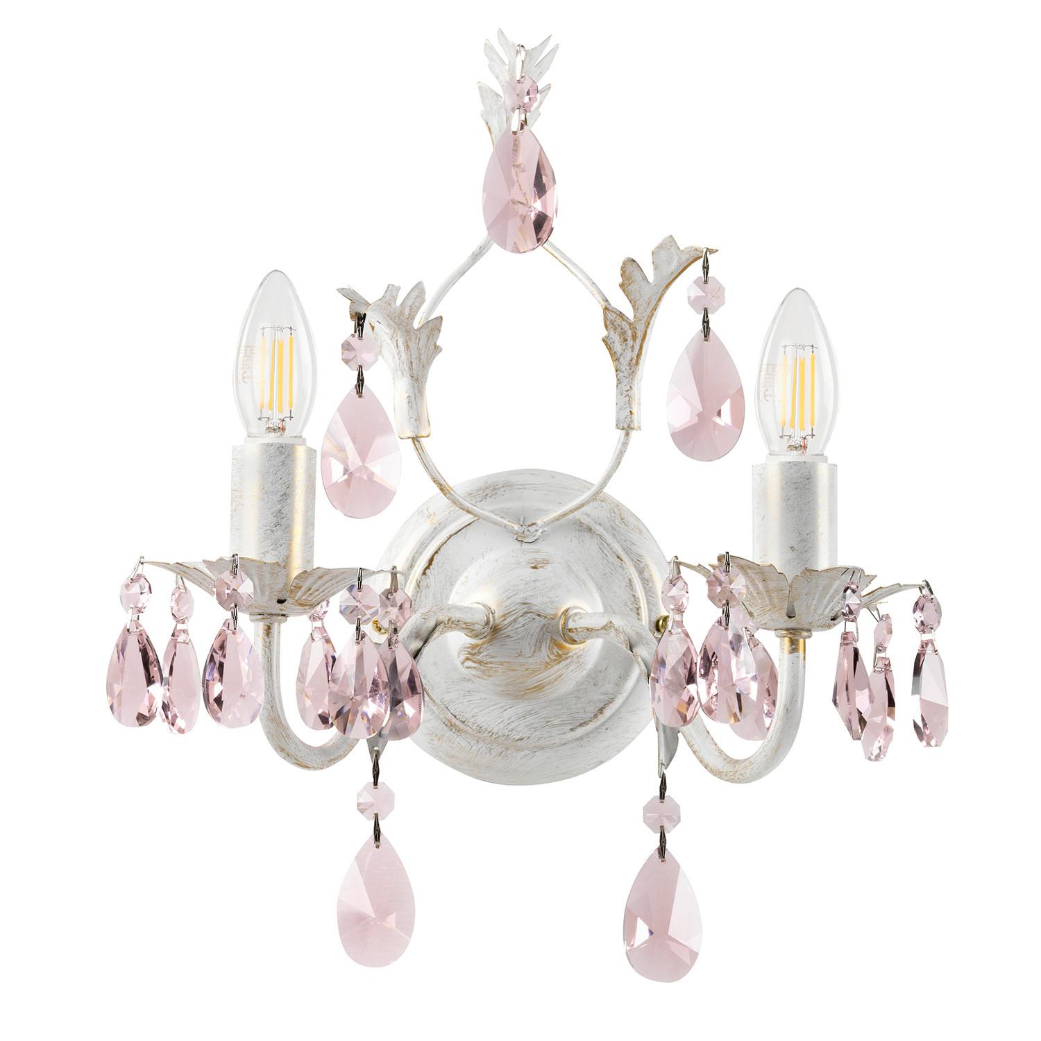 Wandleuchte 4920/ap2r - Weiß, KONVENTIONELL, Metall (30/20cm)