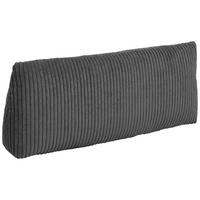 Rückenkissen Lenata 60x25 cm Cord Grau - Grau, Design, Textil (60/25/12cm) - Max Winzer