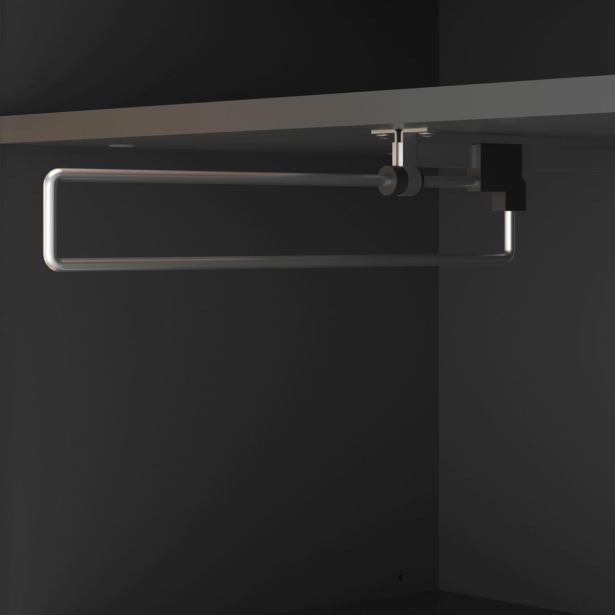 Előszobaszekrény Turino - tölgyfa színű/Artisan tölgy, Modern, faalapú anyag (65/196,5/40cm)