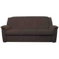 3-SITZER-SOFA Rafael, Braun B: 209 cm - Beige/Schwarz, Trend, Textil (209/95/95cm)