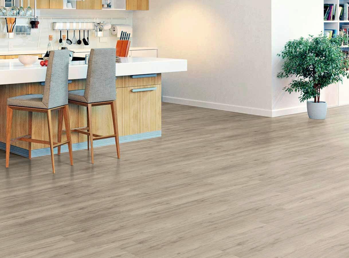 Designboden Eichefarben Stärke 7,5mm - Eichefarben, Basics, Kunststoff (151/22/0.75cm)