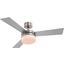 Deckenventilator Andreas - Silberfarben/Braun, KONVENTIONELL, Glas/Holz (105/30,5cm) Deckenventilator Andreas - Silberfarben/Braun, KONVENTIONELL, Glas/Holz (105/30,5cm)