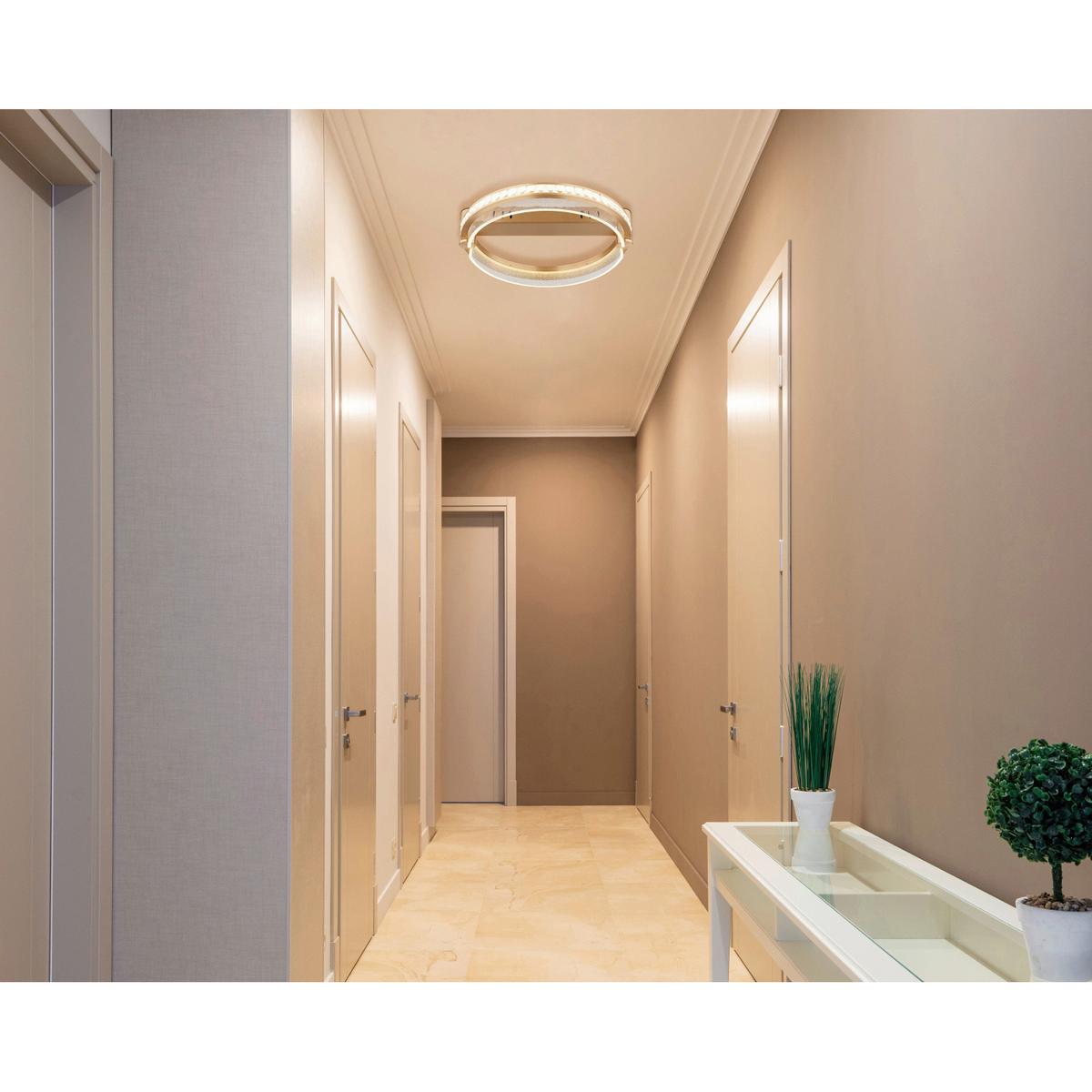 Led Mennyezeti Lámpa 67196-36 Blondie - aranyszínű, Design, műanyag/fém (40/100cm) - Globo