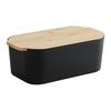 Chlebník na pečivo MAGNUS - černá, Moderní (33/18.5/12cm) - Mömax