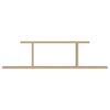 Wandregal Atlantic - Eichefarben, Design, Holzwerkstoff (90/23,2/19,6cm) - MID.YOU