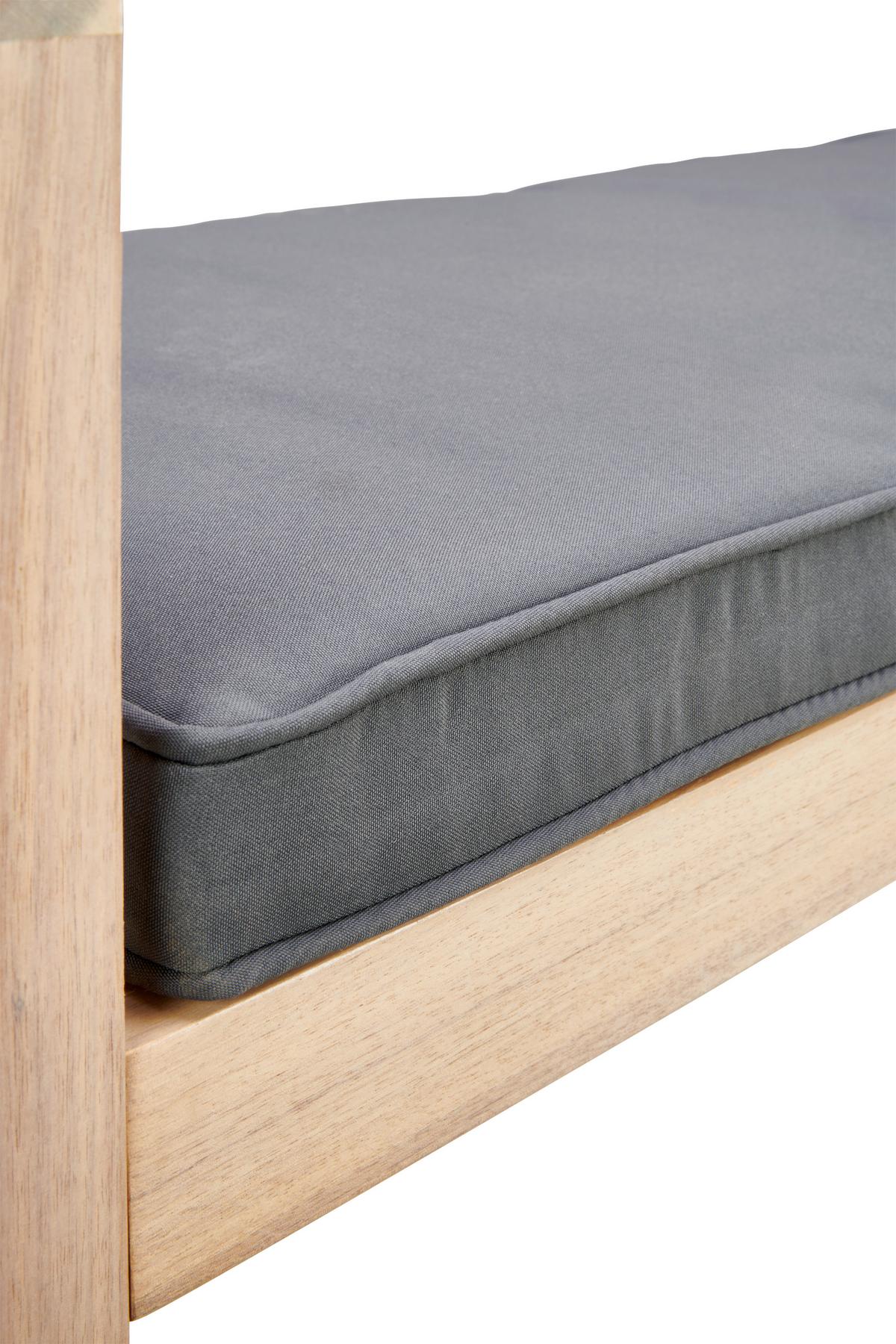 Lounge Garnitúra Bergen - akáciaszínű/sötétszürke, Modern, textil/fa (73cm) - Beldano