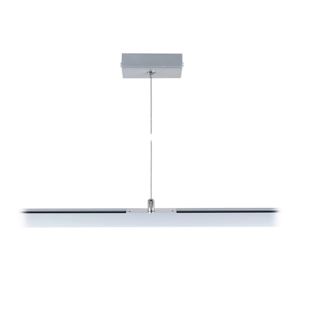 Schienensystem-abhängung Linion Chromfarben B: 8 Cm - Chromfarben, Basics, Metall (4/8/150cm) - Paulmann