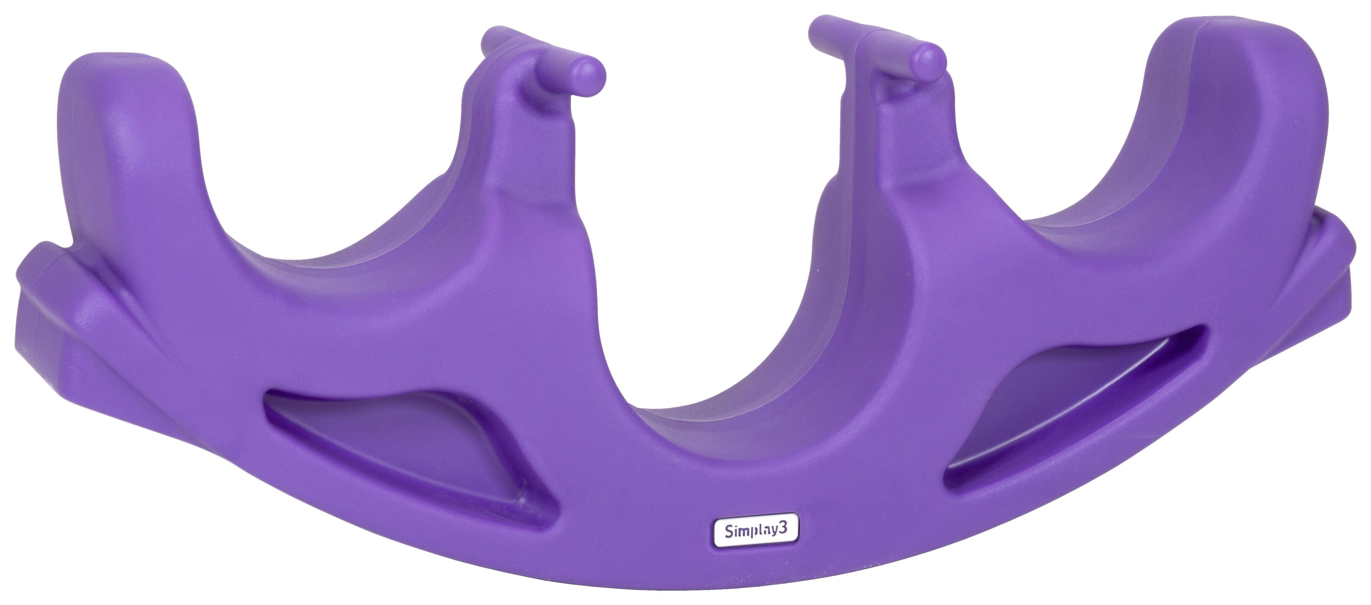 Wippe Simplay 3 Rock & Roll Violett Kunststoff Ab 1,5 J. - Violett, Basics, Kunststoff (104,1/23,5/40,6cm)