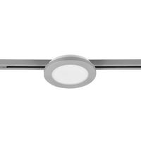 Deckenleuchte Duoline Camillus Ø 17 Cm, Für Schienensytem - Titanfarben, Basics, Kunststoff (17,0/2,9cm) - Trio Leuchten