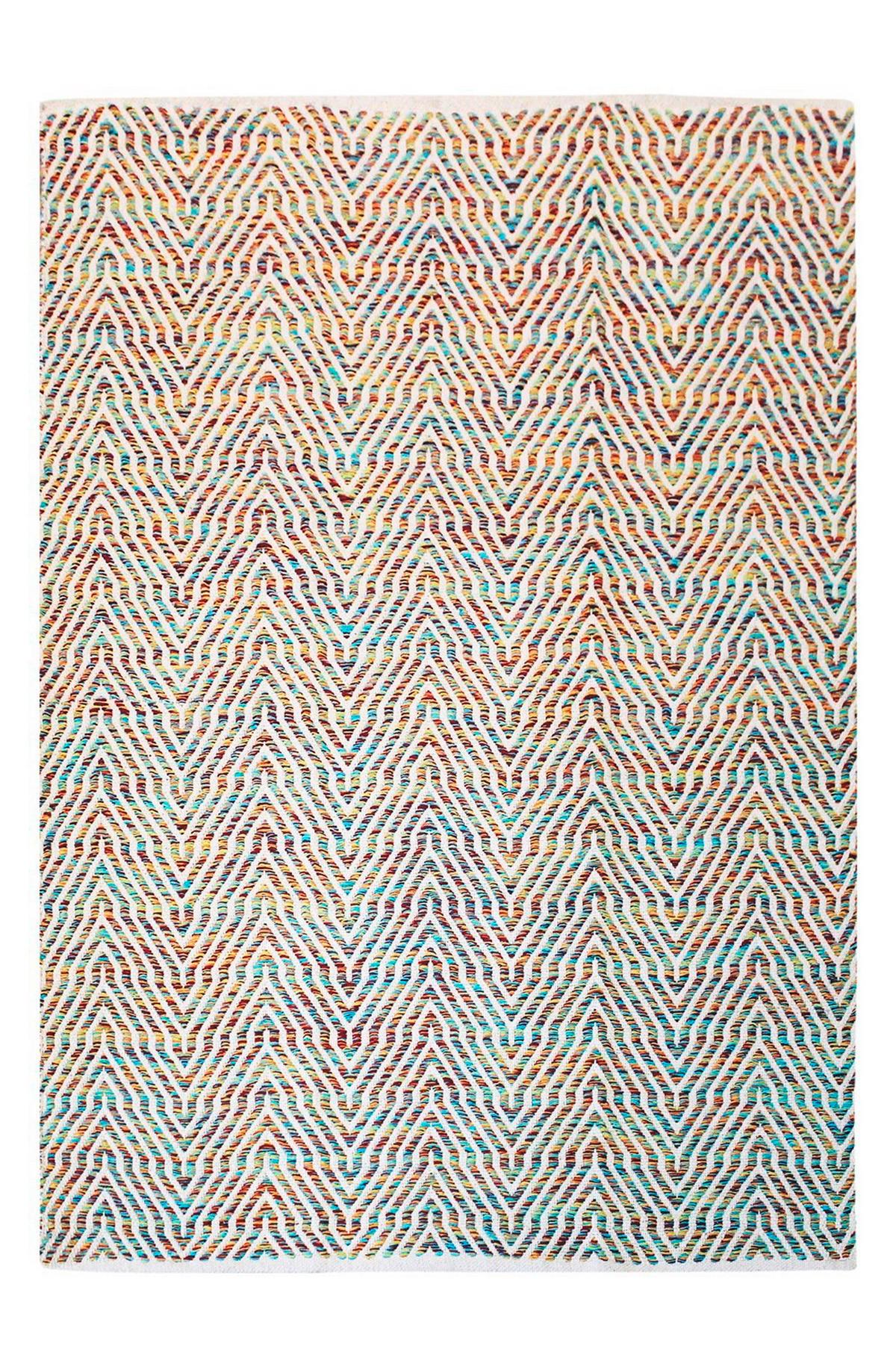Flachwebteppich Aperitif Multicolor, 80x150 cm - Multicolor, LIFESTYLE, Textil (80/150cm)