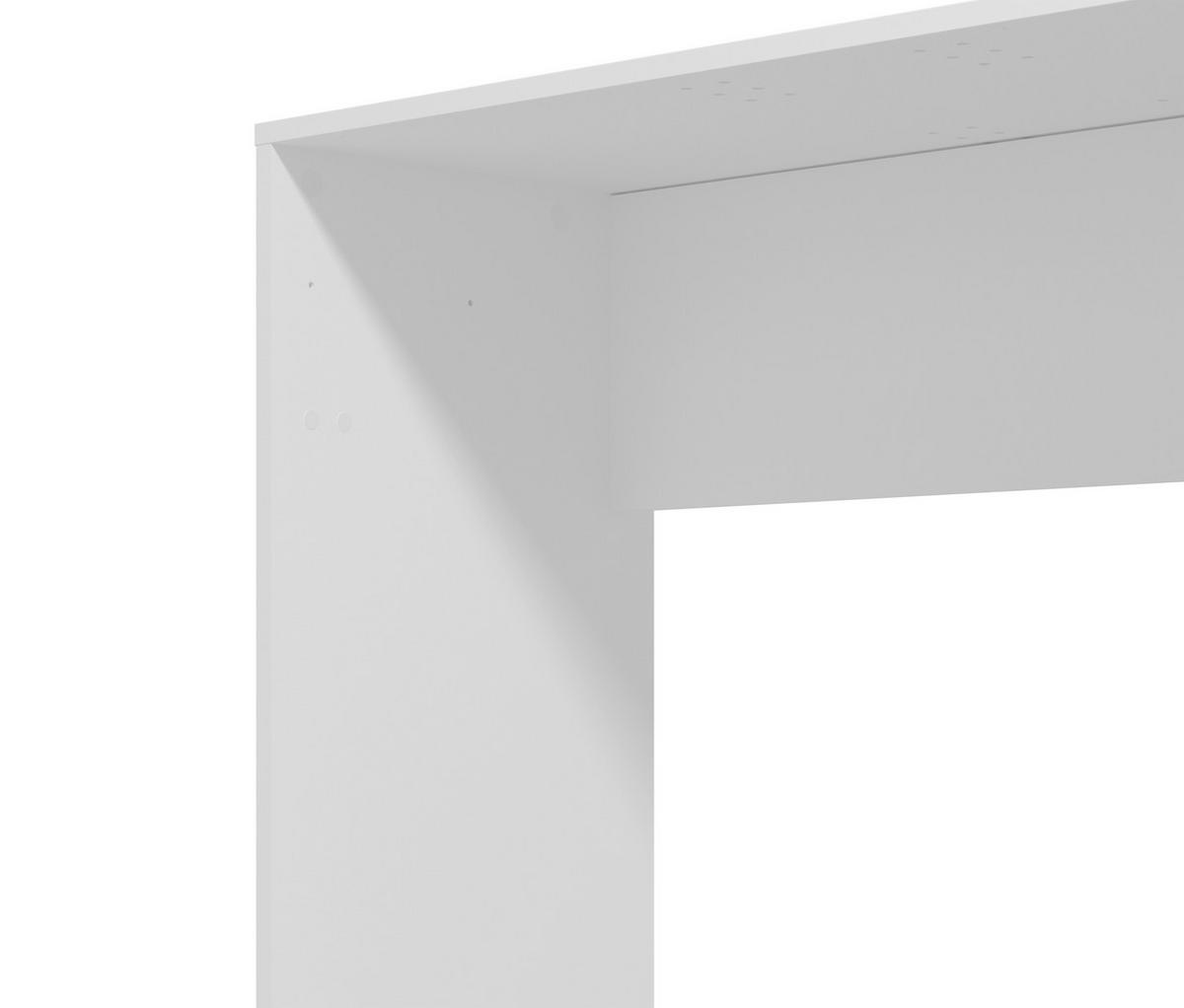 PÍSACÍ STÔL DIOFANT - biela, Modern, kompozitné drevo (98/45/74cm) - Based