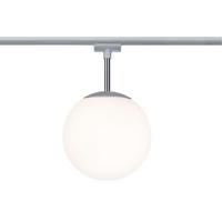 Schienensystem Urail Strahler 97602 Led-Glaskugel - Chromfarben/Opal, Design, Glas/Metall (20/32cm) - Paulmann