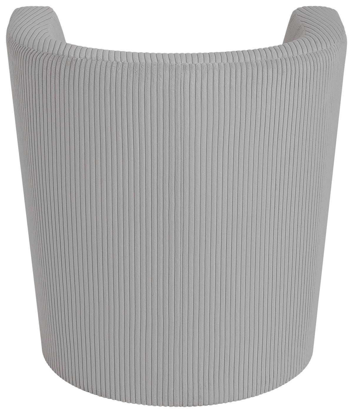 Koktailové kreslo PAUL, svetlosivý menčester ZOOM - čierna/svetlosivá, Konventionell, kompozitné drevo/textil (70/76/64cm) - P & B
