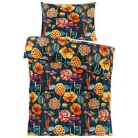 BETTWÄSCHE WILDFLOWERS - Blau/Gelb, MODERN, Textil - Luca Bessoni