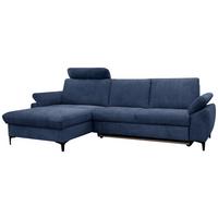 SEDACÍ SESTAVA BADEN - modrá/černá, Design, kov/textil (168/291cm)