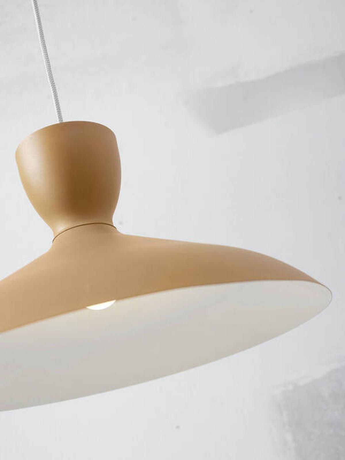 Hängeleuchte Hanover/H40/M - Orange, Trend, Metall (40/22cm) - It's about Romi