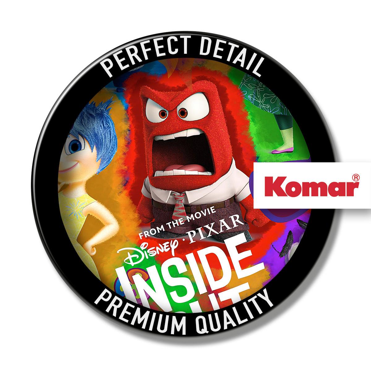 Vliestapete Inside Out Aquarell - Multicolor, Basics (120/200cm) - Komar