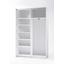 Schwebetürenschrank 125cm Fast, Weiß Dekor - Weiß, KONVENTIONELL, Holzwerkstoff (125/195,5/38cm) Schwebetürenschrank 125cm Fast, Weiß Dekor - Weiß, KONVENTIONELL, Holzwerkstoff (125/195,5/38cm)