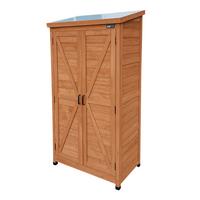 Geräteschrank L:52 B:85 H:174 - Braun, MODERN, Holz (52/85/174cm)