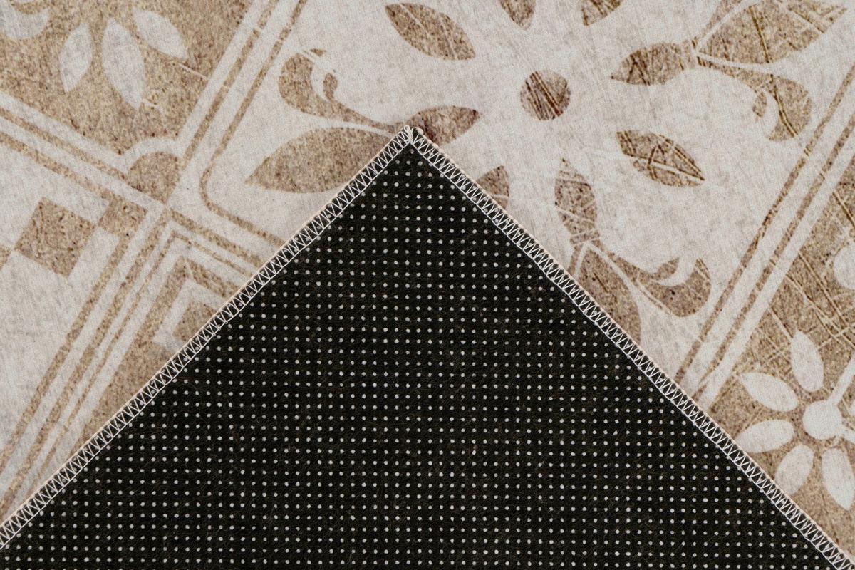 Flachwebteppich Beige, BxL: ca. 60x180 cm - Beige, Basics, Textil (60/180cm) - Kayoom