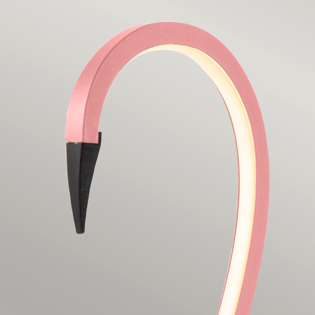 LED-Schreibtischleuchte Flamingo-Tl-Pnk - Pink, Trend, Kunststoff/Metall (15/50cm) - Elstead Lighting