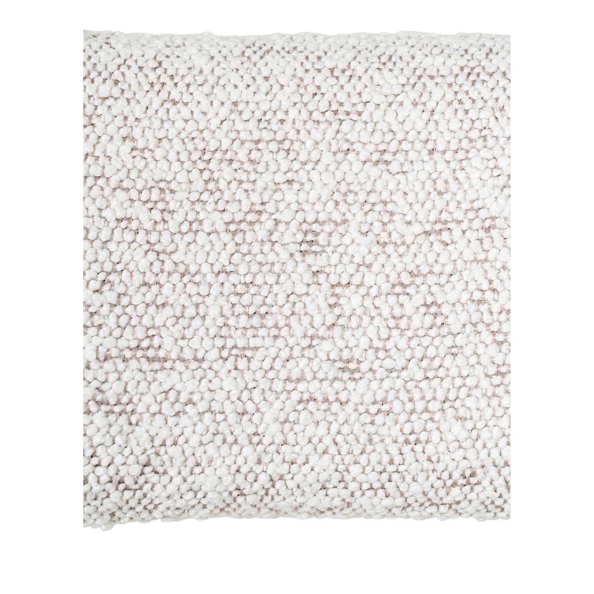 Barhocker Badalona Weiß B: 39 cm - Schwarz/Weiß, MODERN, Textil/Metall (39/90/46cm) - MID.YOU