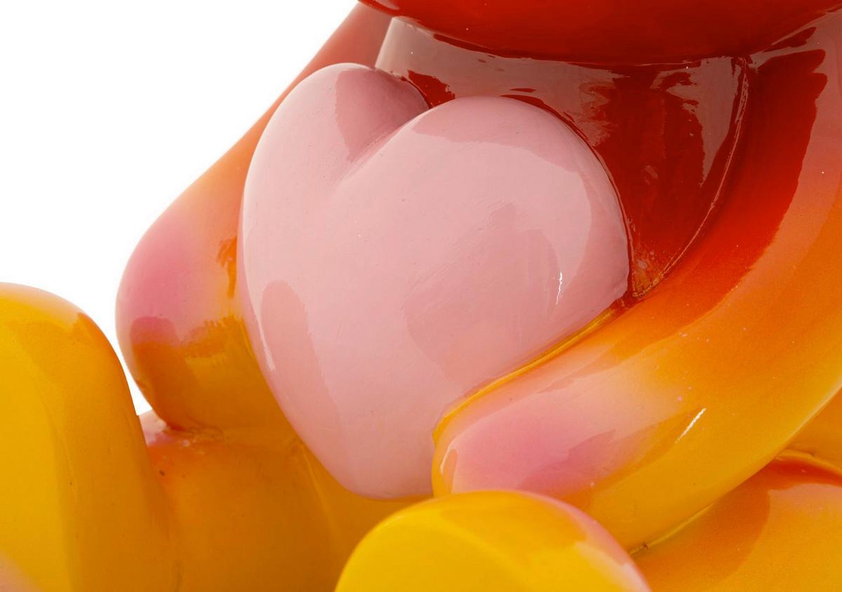 Skulptur Kunststoff, Multicolor - Basics, Kunststoff (21.5/32/20.5cm)