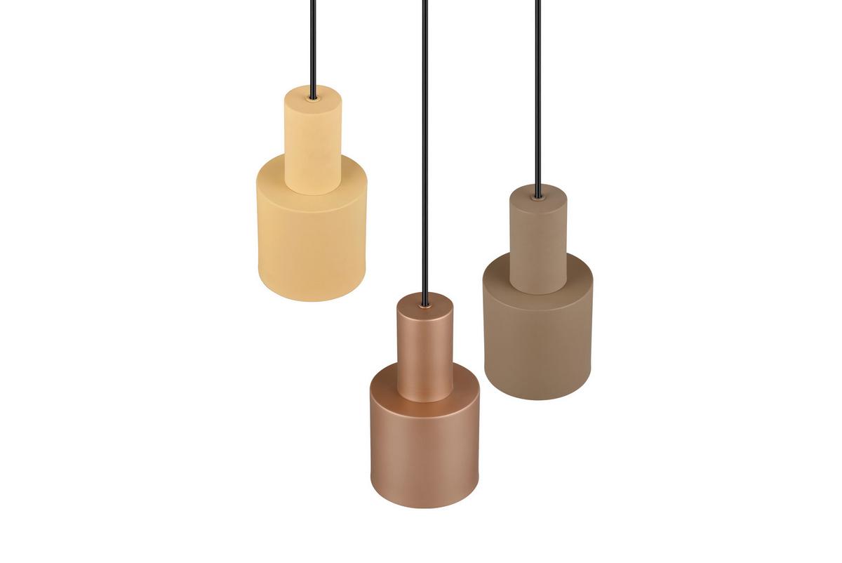 Hängeleuchte 319430317 Agudo - Taupe/Schwarz, KONVENTIONELL, Metall (37/150cm) - Trio Leuchten