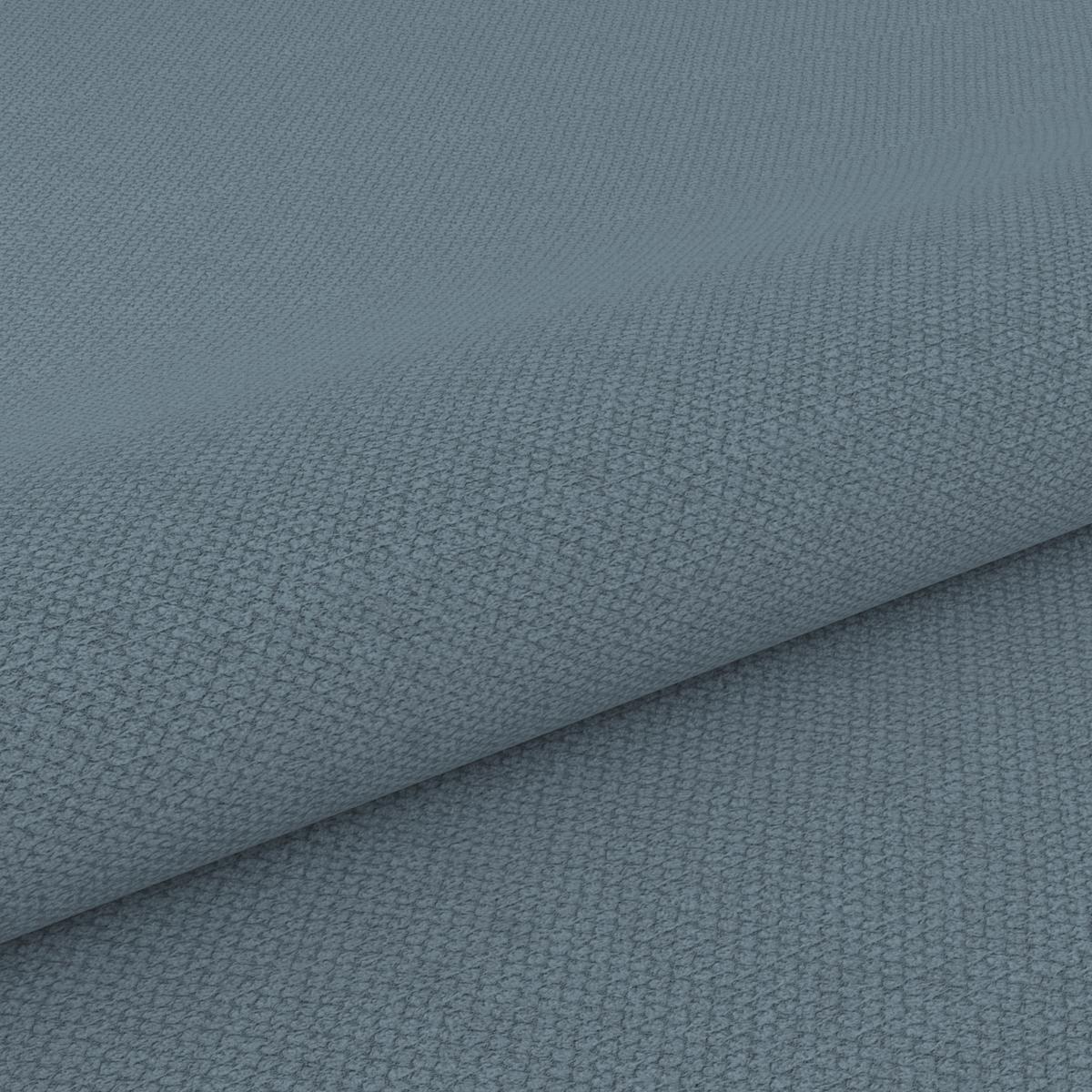 Ecksofa Mit Schlaffunktion & Bettkasten Carini Hellblau - Eichefarben/Creme, Basics, Textil (222/152cm)