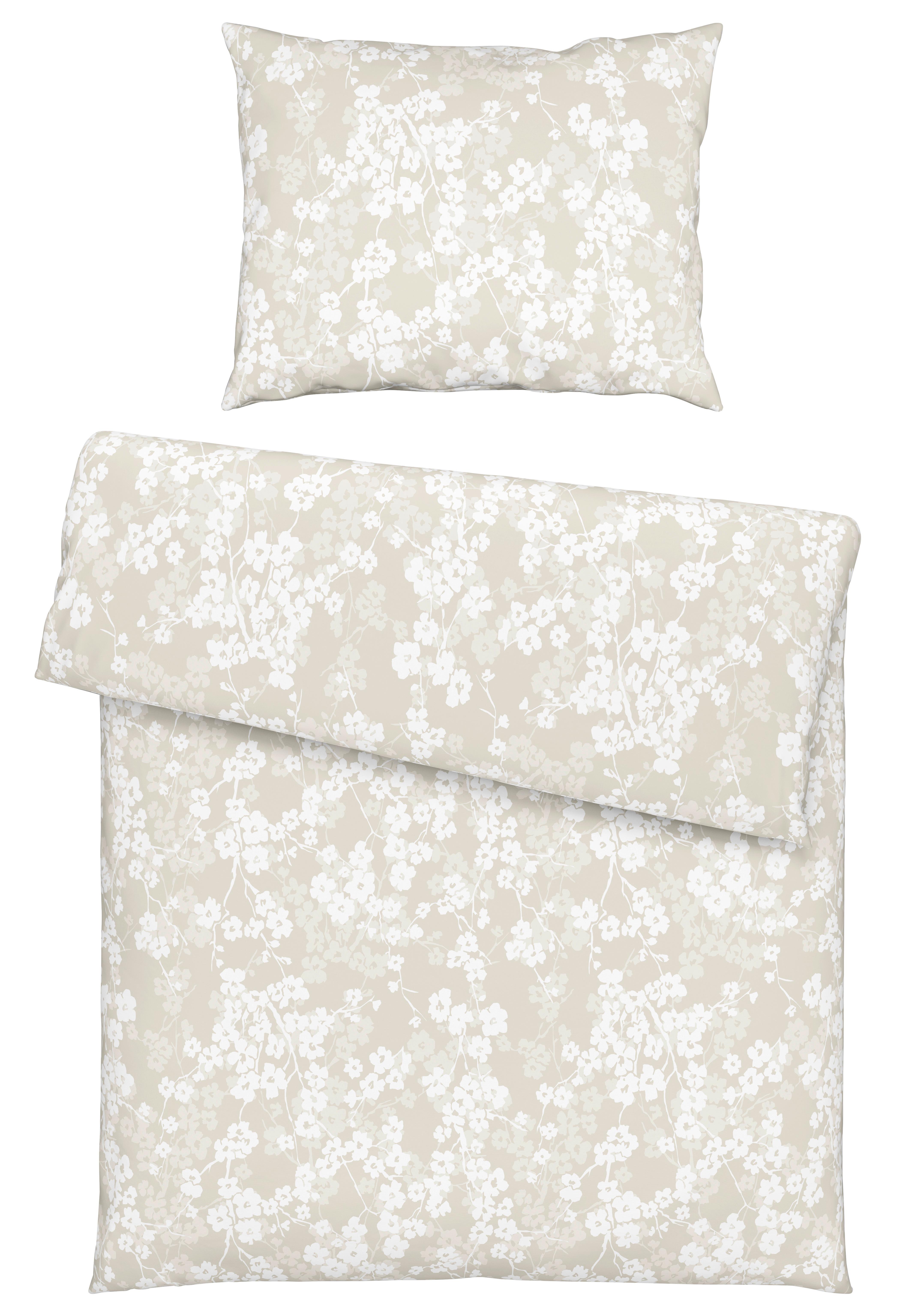 Povlečení Catrin, 70/90 140/200cm - béžová, Lifestyle, textil (140/200cm) - Modern Living