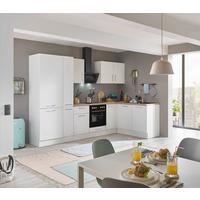 Eckküche Turin Weiß/eiche Dekor 300x165 Cm - Weiß/Eiche Artisan, Basics, Holzwerkstoff (300/165cm) - MID.YOU