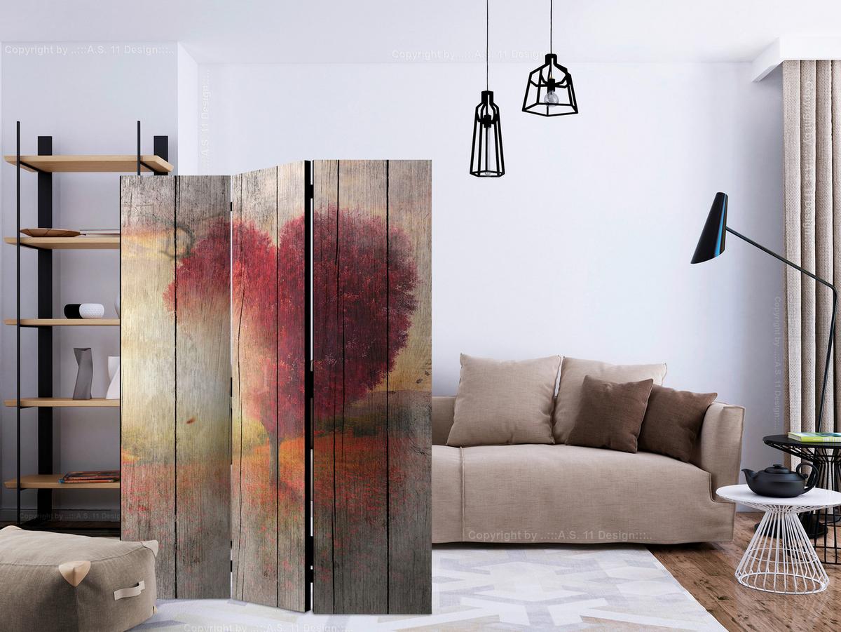 Paravent Multicolor B: 135 cm - Multicolor, Basics, Holz/Textil (135/172/3cm) - artgeist
