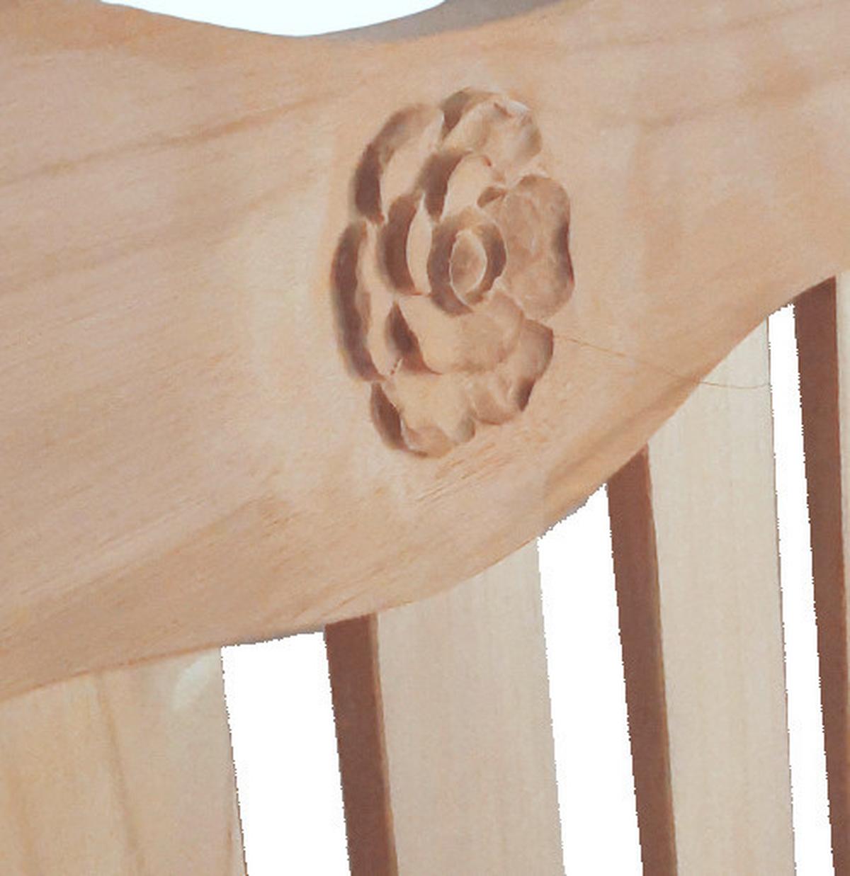 Gartenbank Echtholz Teak 2-Sitzer Romang - Naturfarben, Basics, Holz (120/92/63cm) - Gardenson