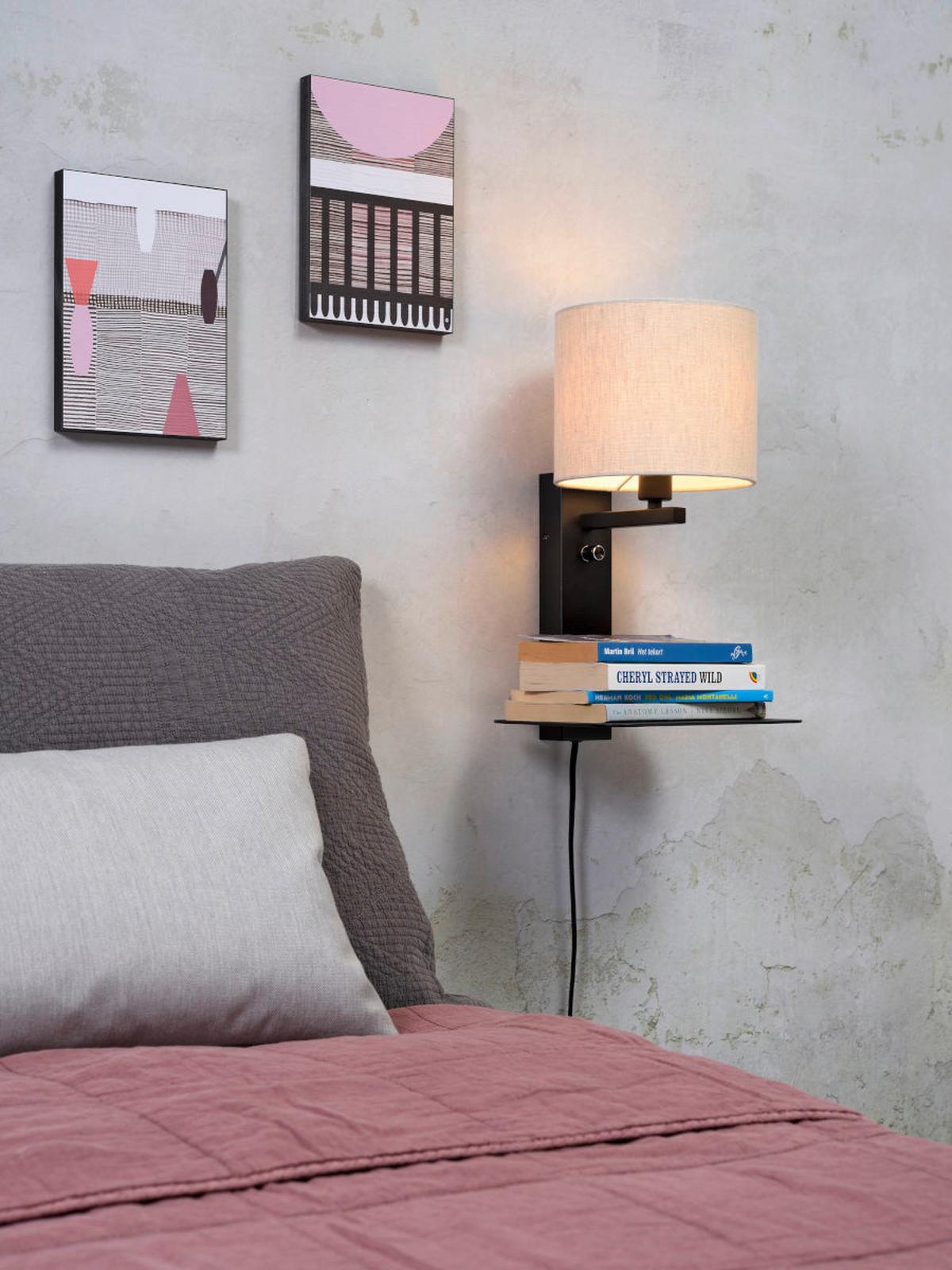 Wandleuchte Florence/wm/b/1815/ll - Creme, Trend (24/22/42cm) - It's about Romi