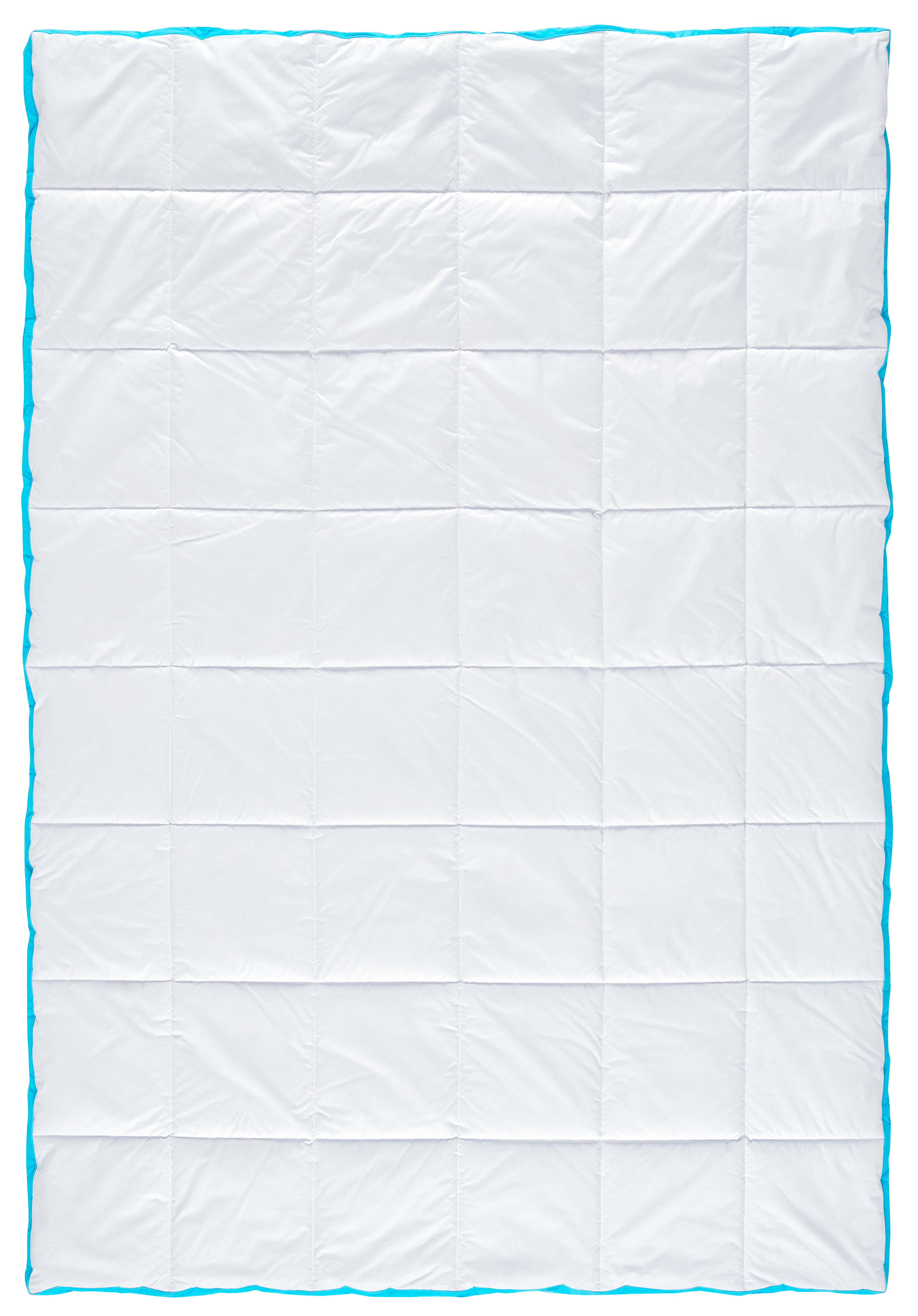 Dvojitá přikrývka Wellness, 135-140/200cm - bílá, Trend, textil (135-140/200cm) - Nadana