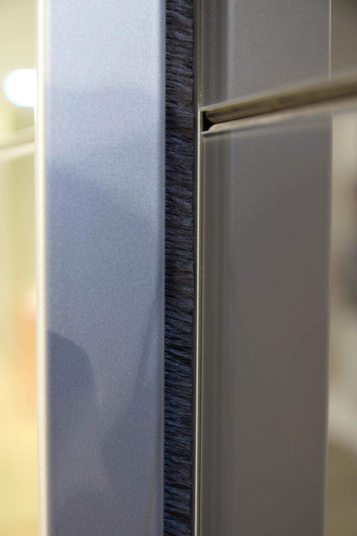 Schwebetürenschrank B: 225cm Saigon Graphitfarben / Schwarz - Graphitfarben/Schwarz, KONVENTIONELL, Holzwerkstoff (225/210/64cm) - MID.YOU